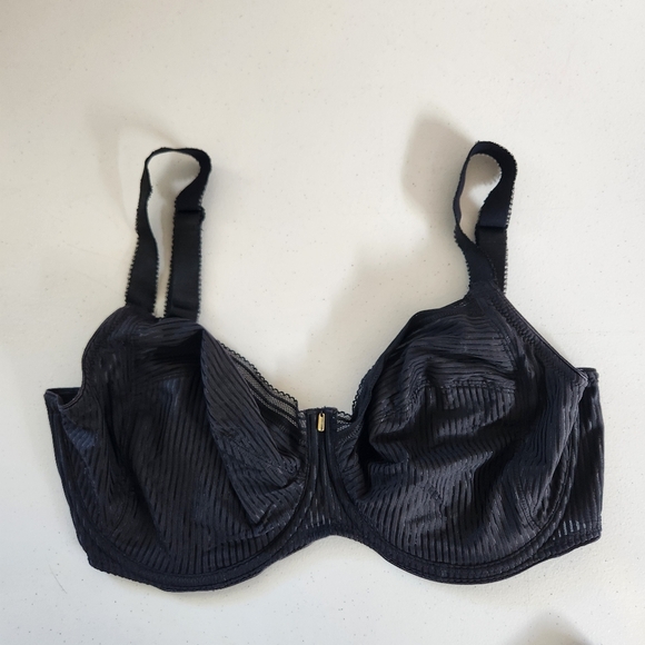 Fantasie Fusion Unlined Underwire Full Cup Side Support Bra Black Size 32J - Picture 2 of 6